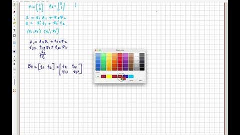 NND29 | c6 | Change of Basis