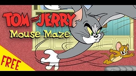 TOM AND JERRY MOUSE MAZE LEVEL 1 BEDROOM A PART - 7