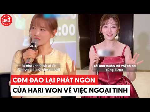 Netizens resurface Hari Won's statement on infidelity #hariwon