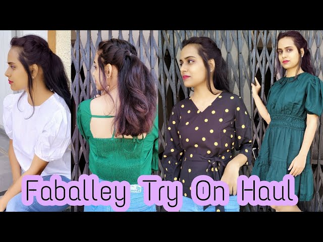 Trendy Office/Party Wear Dresses Haul Ft. Faballey| Affordable dresses for  women #partywear #dress - YouTube