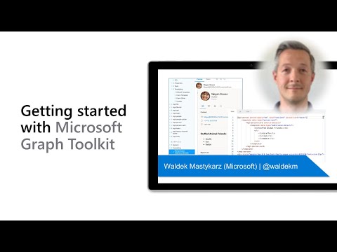 Getting started with Microsoft Graph Toolkit
