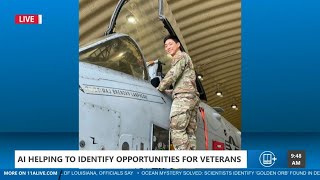 AI helping veterans find new careers