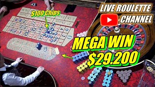 🔴LIVE ROULETTE | 💰 MEGA WIN 💰💲29.200 In Casino Las Vegas 🎰 Amazing Session ✅ 2024-01-30 screenshot 4