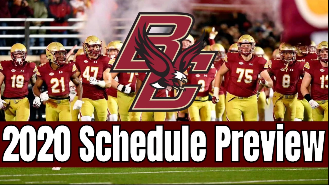 Boston College Football 2020 Schedule Preview and Early Prediction- All Sports Central - YouTube