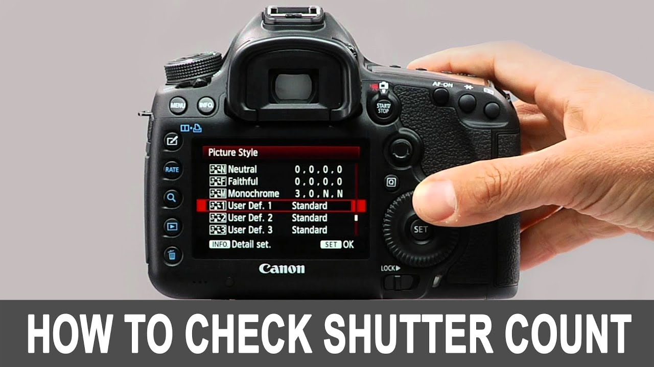 DSLR ക്യാമറകളിലെ ഷട്ടർ കൌണ്ട് എളുപ്പത്തിൽ ചെക്ക് ചെയ്യാം | How to Check ...