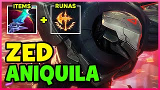 🔥 *IMPARABLE* COMO JUGAR ZED JUNGLA S15 GUÍA ESPAÑOL | TEMPORADA 15 LOL 2025
