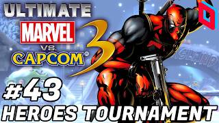 UMVC3 - HEROES TOURNAMENT #43! (PARSEC)