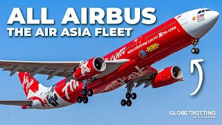 ALL AIRBUS - The Incredible Air Asia Fleet