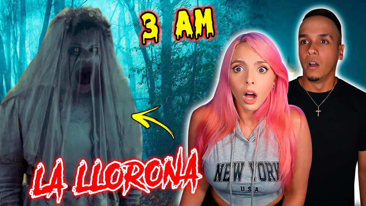 ENCONTRAMOS a la LLORONA en un BOSQUE a las 3 AM😰☠️ @DanielCYK_ | Jenny ...