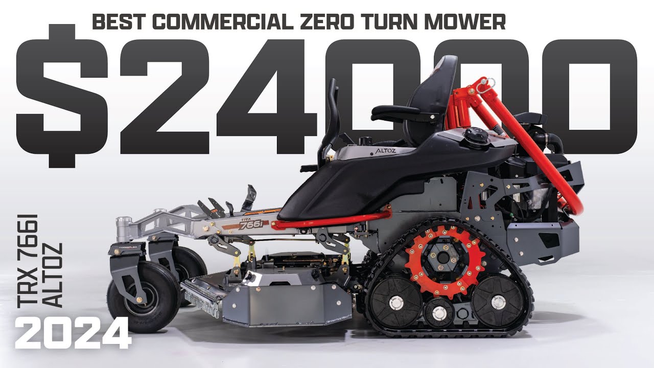 Best Commercial Zero Turn Mower | 2024 Altoz TRX 766i [With