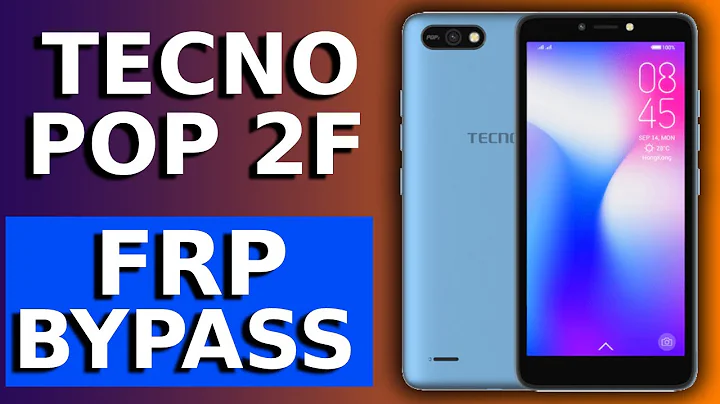 Tecno Pop 2f FRP Bypass: How to Bypass FRP on Tecno Pop 2f Android 10