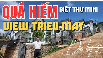 Biệt thự mini khu View Triệu Mây tặng full nội thất ở vùng ven Đà Lạt - Sổ đỏ riêng pháp lý rõ ràng