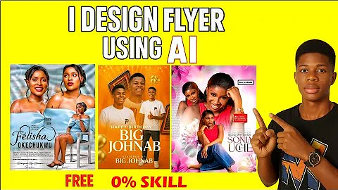 How To Create Stunning Flyers Using AI | Free AI Tools Tutorial for Beginners (2025)