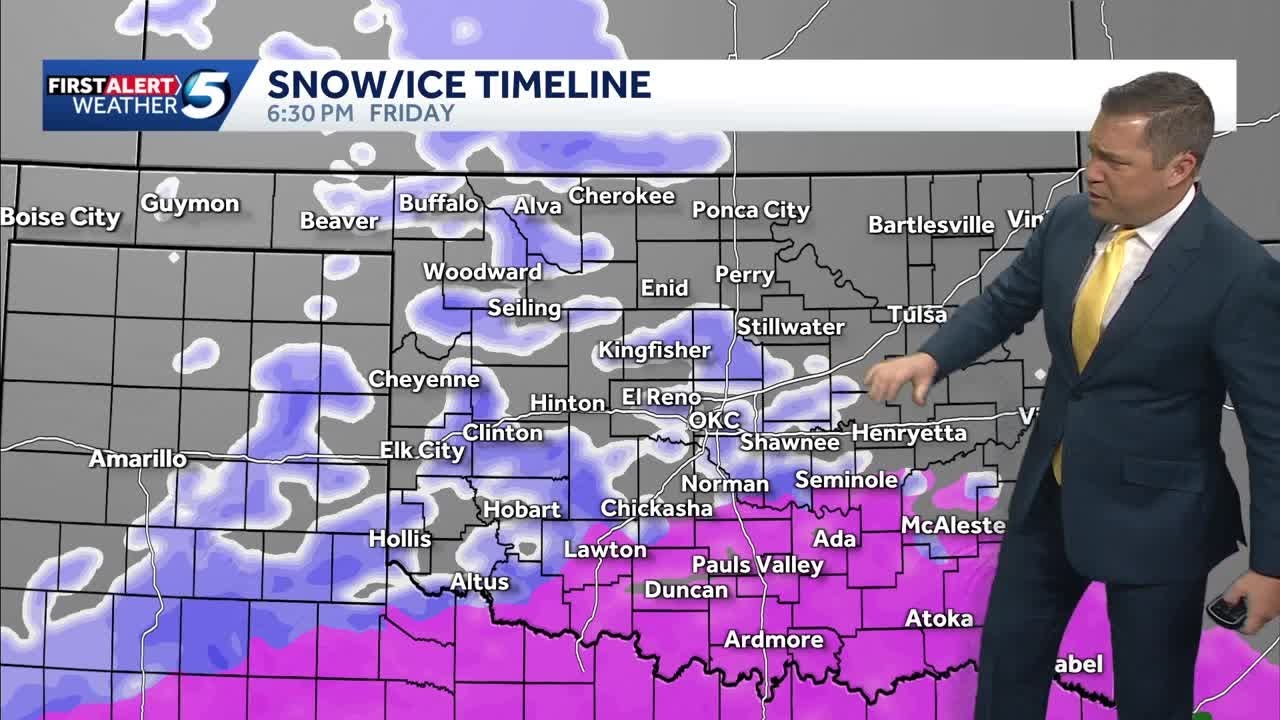 Oklahoma Winter Storm Update: Temperatures are taking after Arctic ...