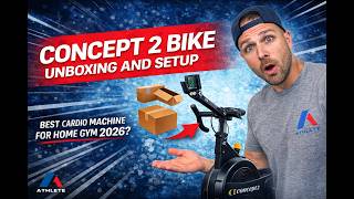 Concept2 BikeErg Unboxing and Setup | Best Cardio Machine for Home Gym 2026?