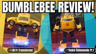 Robosen Bumblebee In-Depth Review! Transformation, Movement & First Voice Commands!