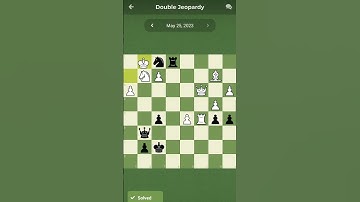 May 25th 2023 chess.com daily puzzle #chess #chesscom #chesspuzzle