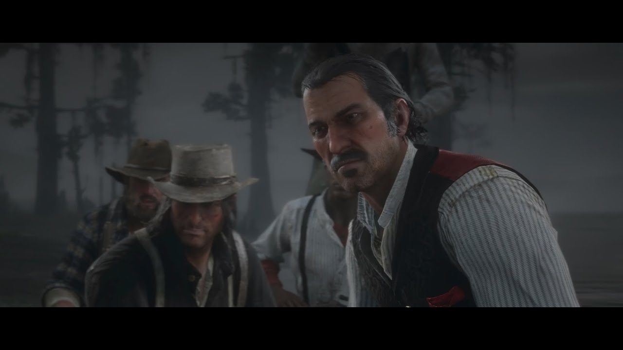 Red Dead Redemption 2 Dutch kills Angelo Bronte [4K 60FPS HDR]
