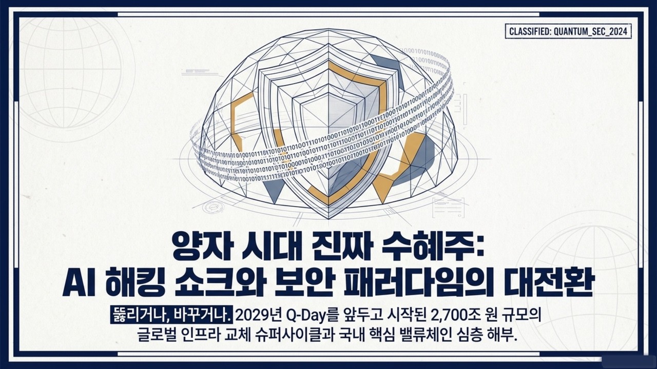 [양자보안] 2029년 Q-Day, 모든 보안이 뚫린다? 양자 보안주 지금 준비해야 하는 이유