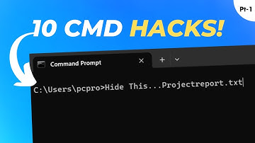 Top 10 Command Prompt Hacks You Need to Know! (Part 1)