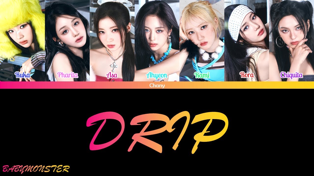 BABYMONSTER - DRIP (Color Coded Lyrics) - YouTube