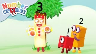 @Numberblocks- You & Me Together Equals Three | Learn to Count
