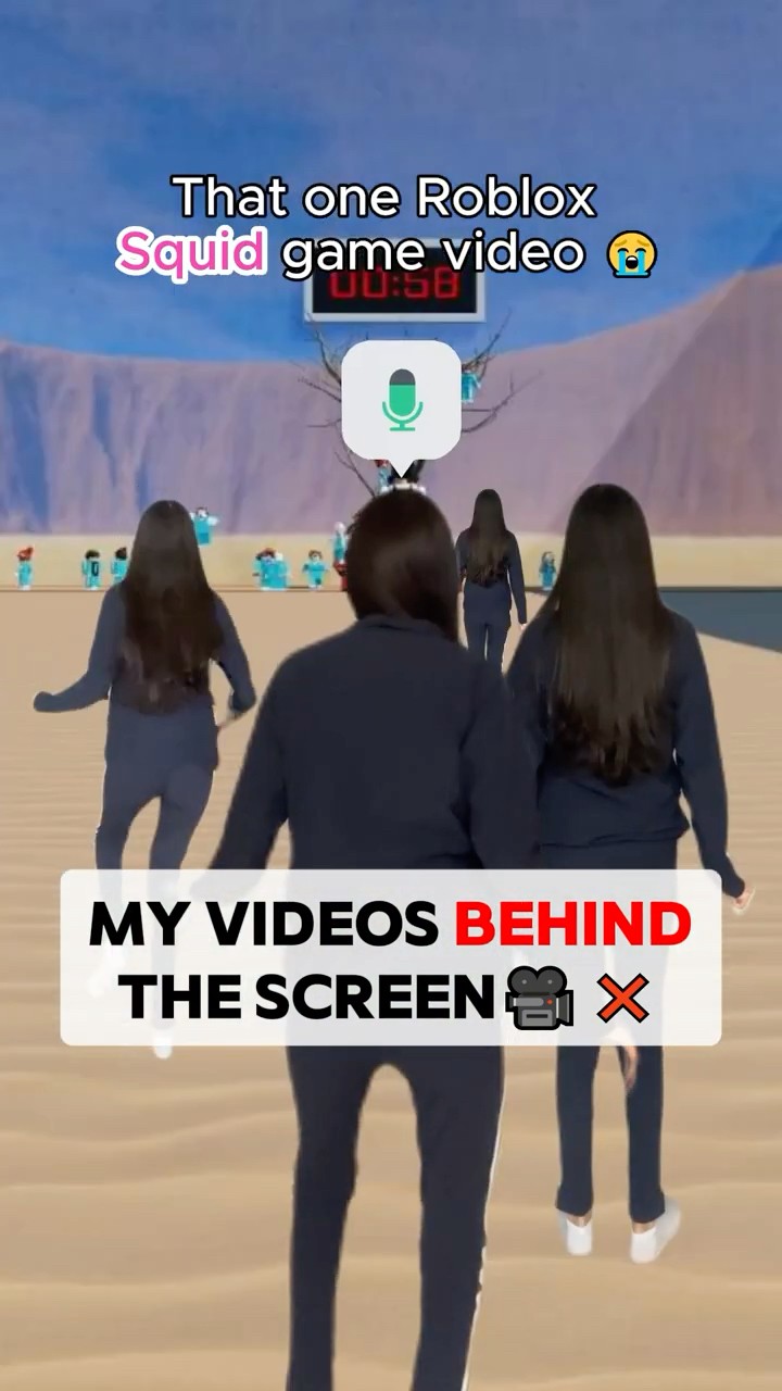 MY VIDEOS BEHIND THE SCREEN?❌ #roblox #robloxshorts
