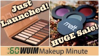 NEW Revealed MATTE Palette at Coastal Scents! + HUGE Sale at Melt Cosmetics | Makeup Minute