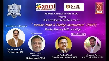 “Demat Debit and Pledge Instruction” (DDPI)