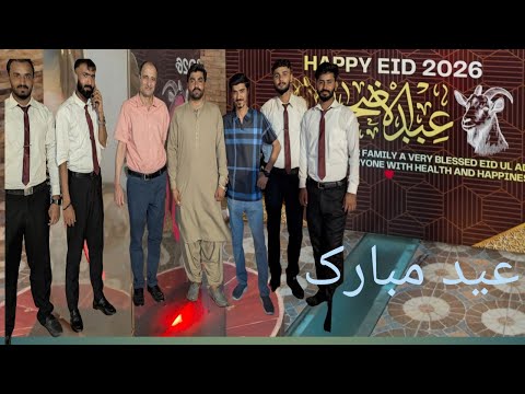 Eid's first day, and the hard work of me and my team-Eid Mubarak -Eid day first -