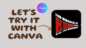 Canva design || Canva tutorials || Canva text with zipper effect.