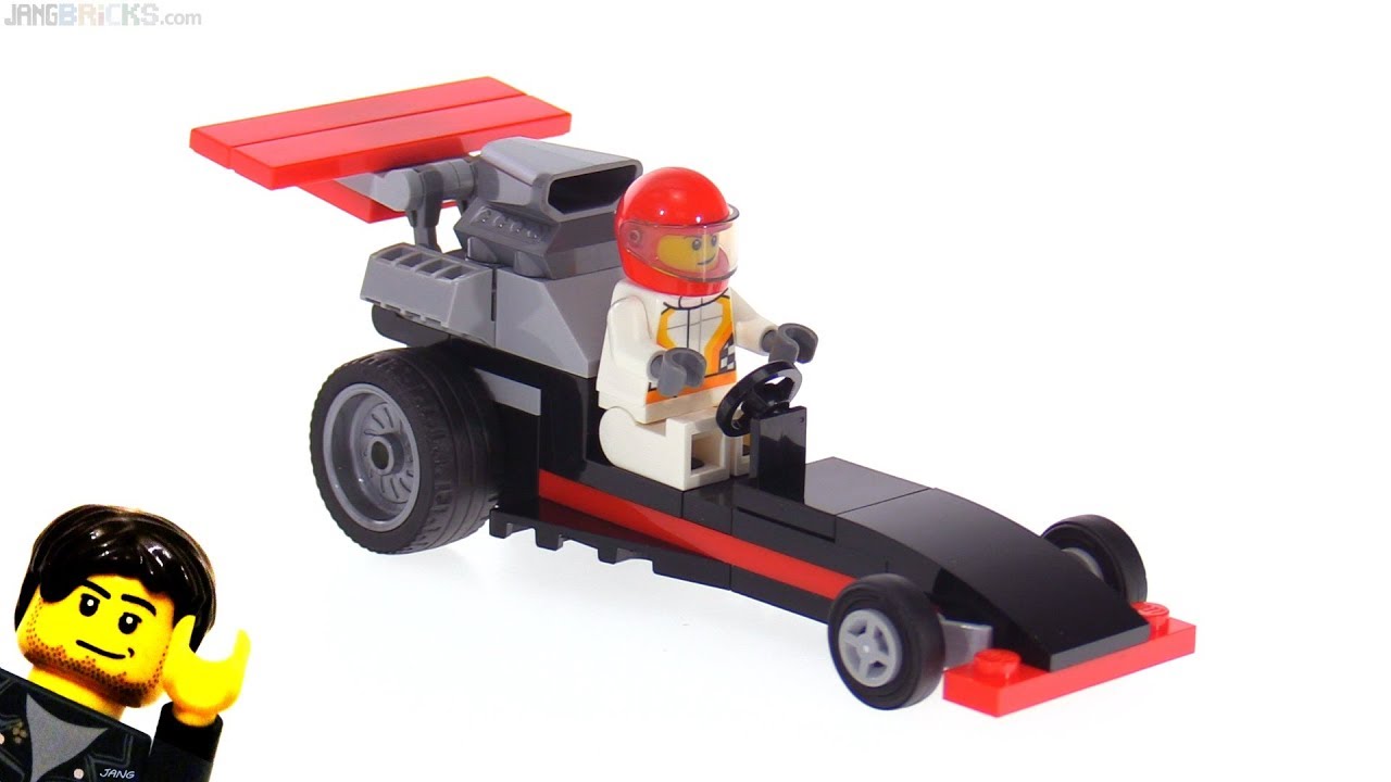 LEGO City Dragster polybag review! 30358 -