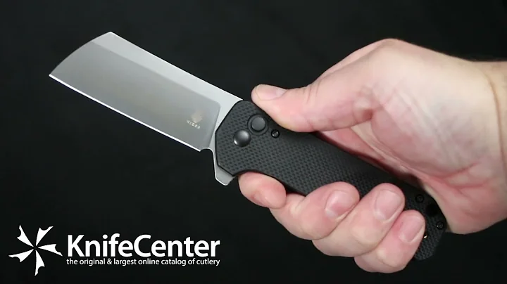 Kizer Cutlery Laconic Series Azo Ruler Button Lock Flipper Knife - 天天要聞