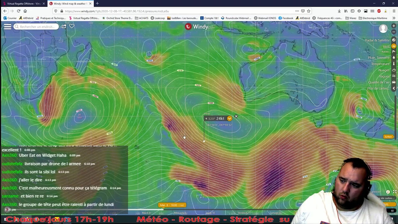 🔴 Jour 26 [Virtual Regatta & Vendée Globe] Météo - Routage - Stratégie Quotidien ⛵