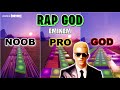 Eminem - Rap God - Noob vs Pro vs God (Fortnite Music Blocks)