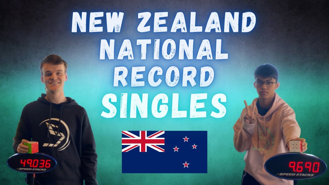 All New Zealand National Records [SINGLES] [UPDATED 2021] YouTube