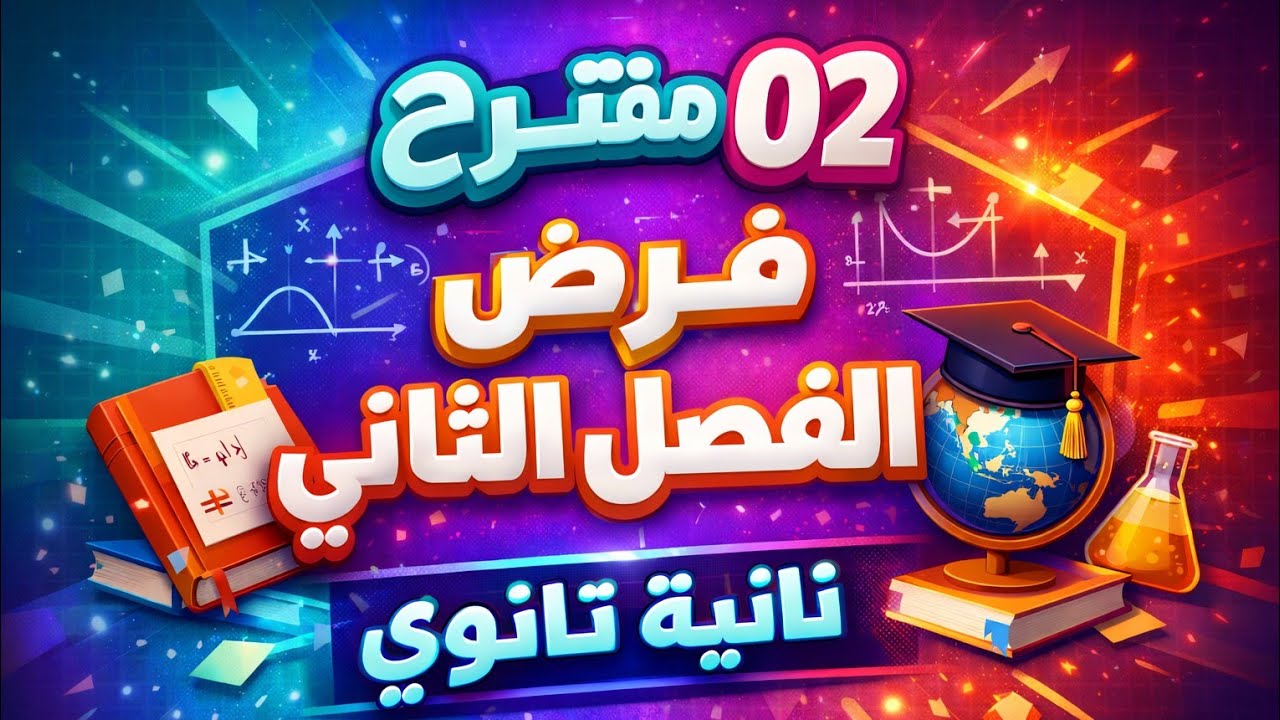 #موضوع #مقترح2 #فرض #فيزياء #ثانية ثانوي