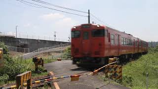 キハ47　タラコ色　　津山行き　　普通列車　　【JR津山線】