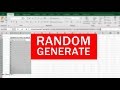 Download Lagu Generate Random Excel ✔️ 4 DIGIT