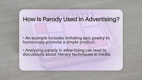 How Is Parody Used In Advertising? - The Prose Path