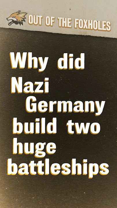 Bismarck & Tirpitz: Why Nazi Germany’s Giant Battleships Were Barely Used