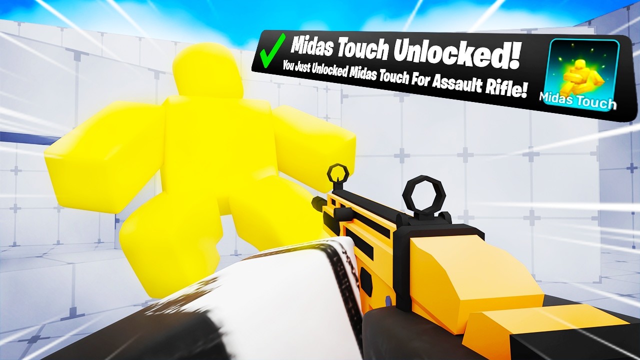 Diamond Touch Rivals Finally unlocking MIDAS TOUCH in Rivals - YouTube