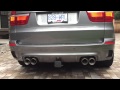 E70 X5M Cold start. Active Autowerke downpipes and Meisterschaft GTC muffler with valves open