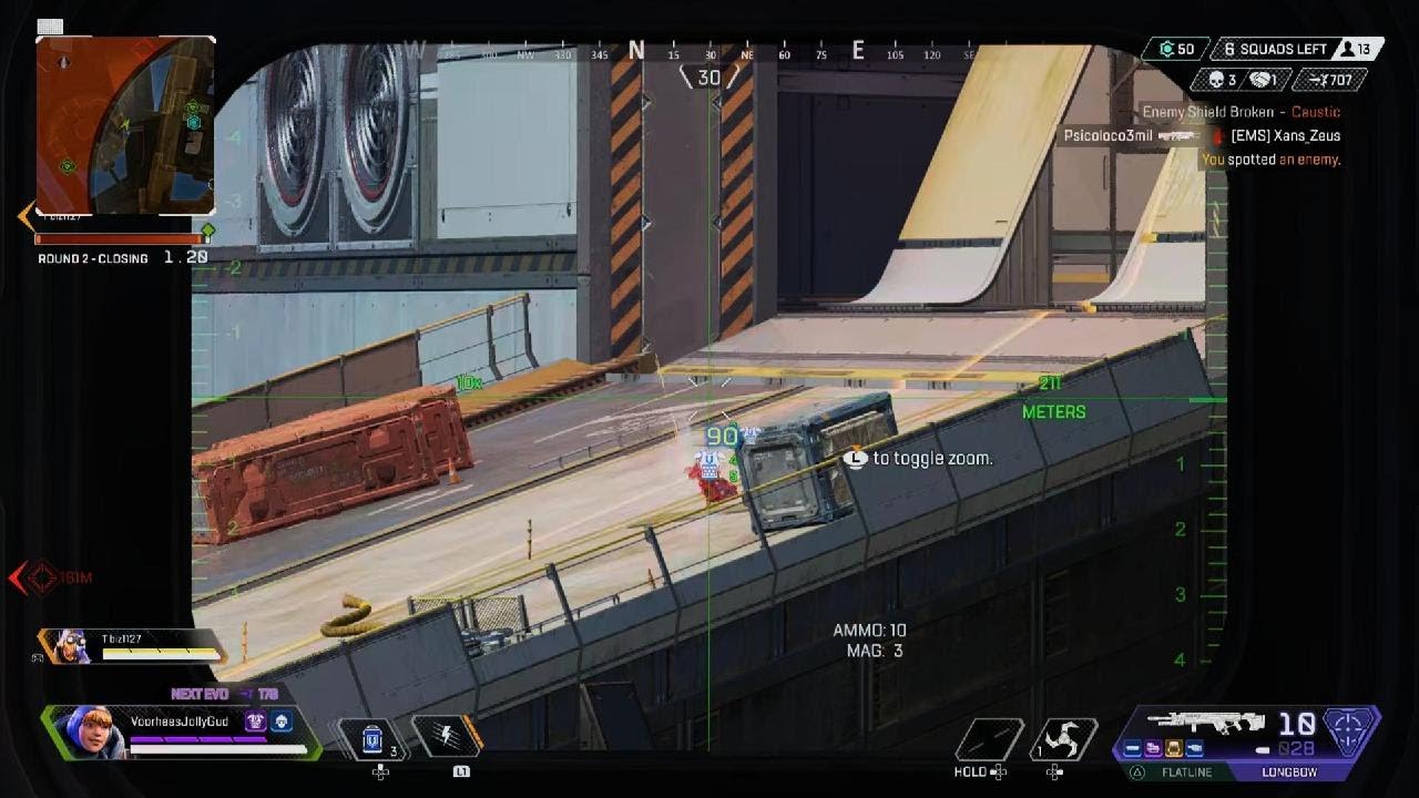 Watch your sniper's back not what they're sniping at