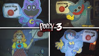 Poppy Playtime Chapter 3 - All Cardboard Cutout Dialogues Showcase