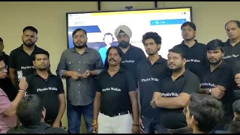 Alakh Sir at PW pathshala in Jaipur