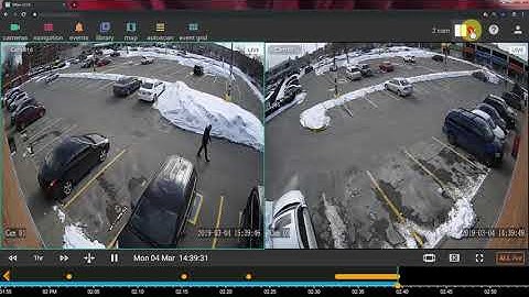 Navigation Menu | STARCOMM Video Surveillance Portal