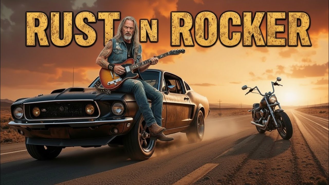 Red Rst Rocker Graphic Rust Rocker Vol. 03 – Red Dirt Legends & Rusted Strings | Outlaw Heat # ...