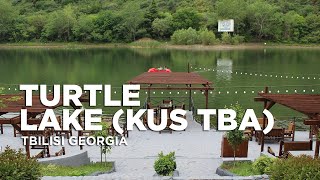 Peaceful View of Turtle Lake (Kus Tba) in Tbilisi Georgia | Georgia Country