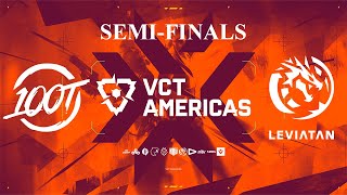 Semi Final!! 100 Thieves vs Leviatán HIGHLIGHTS | Champions Tour 2024 Americas Stage 1